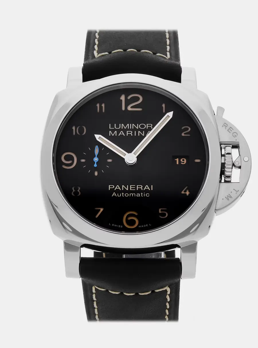 Panerai Submersible PAM 683 Black Stainless Steel Automatic Men's Wristwatch 42mm