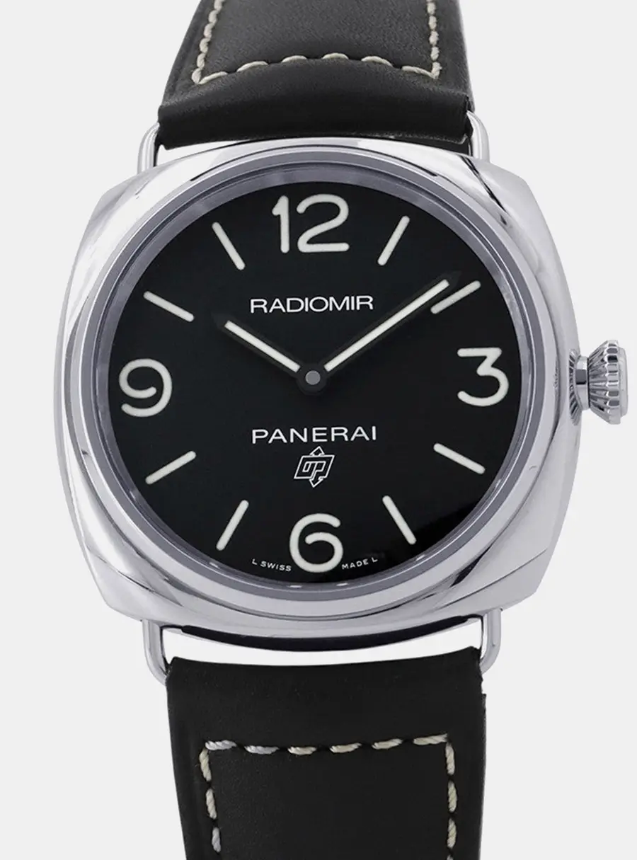 Panerai Radiomir PAM00753 Black Stainless Steel Automatic Men's Wristwatch 45mm