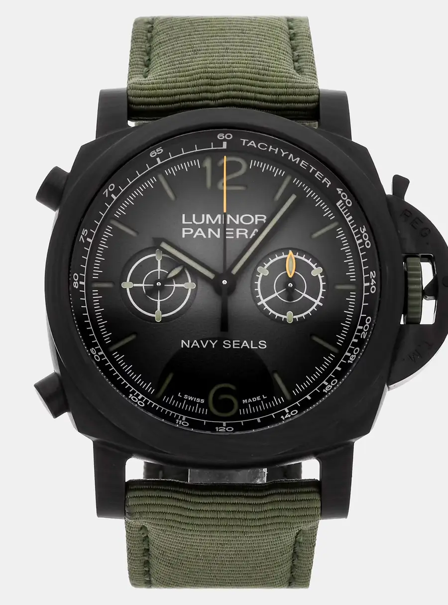 Panerai Luminor PAM01419 Black Carbotech Automatic Men's Wristwatches 44 mm