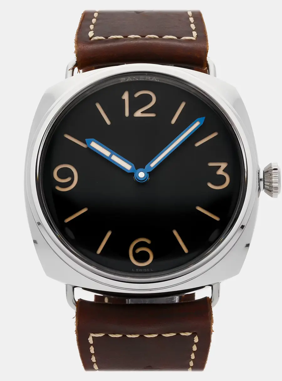 Panerai Radiomir PAM00721 Black Stainless Steel Manual Winding Men's Wristwatch 47mm
