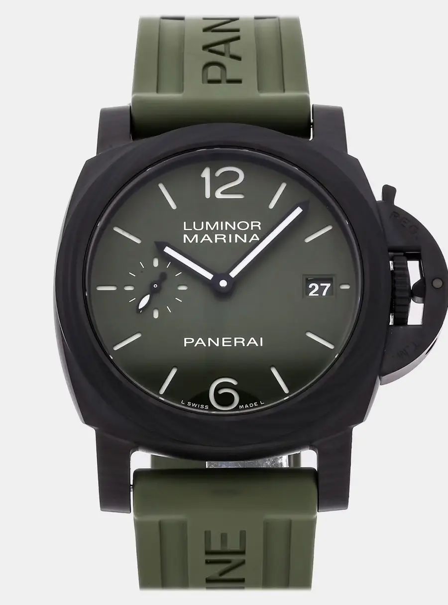 Panerai Luminor Marina PAM01526 Green Automatic Men's Watches 40mm