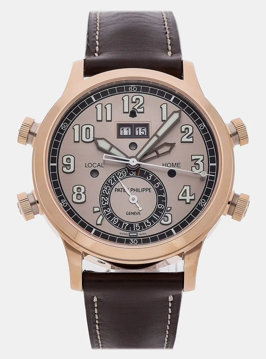 Patek Philippe Grand Complications 5520RG-001 Grey 18K Rose Gold Automatic Men's Wristwatch 42mm
