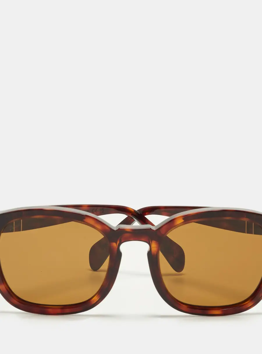 Persol Tortoise Brown 0082-S Square Sunglasses