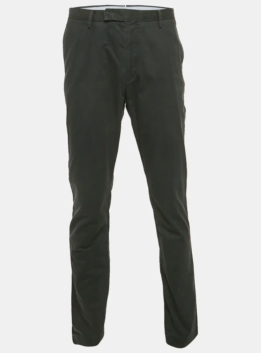 Polo Ralph Lauren Black Gabardine Trousers XL