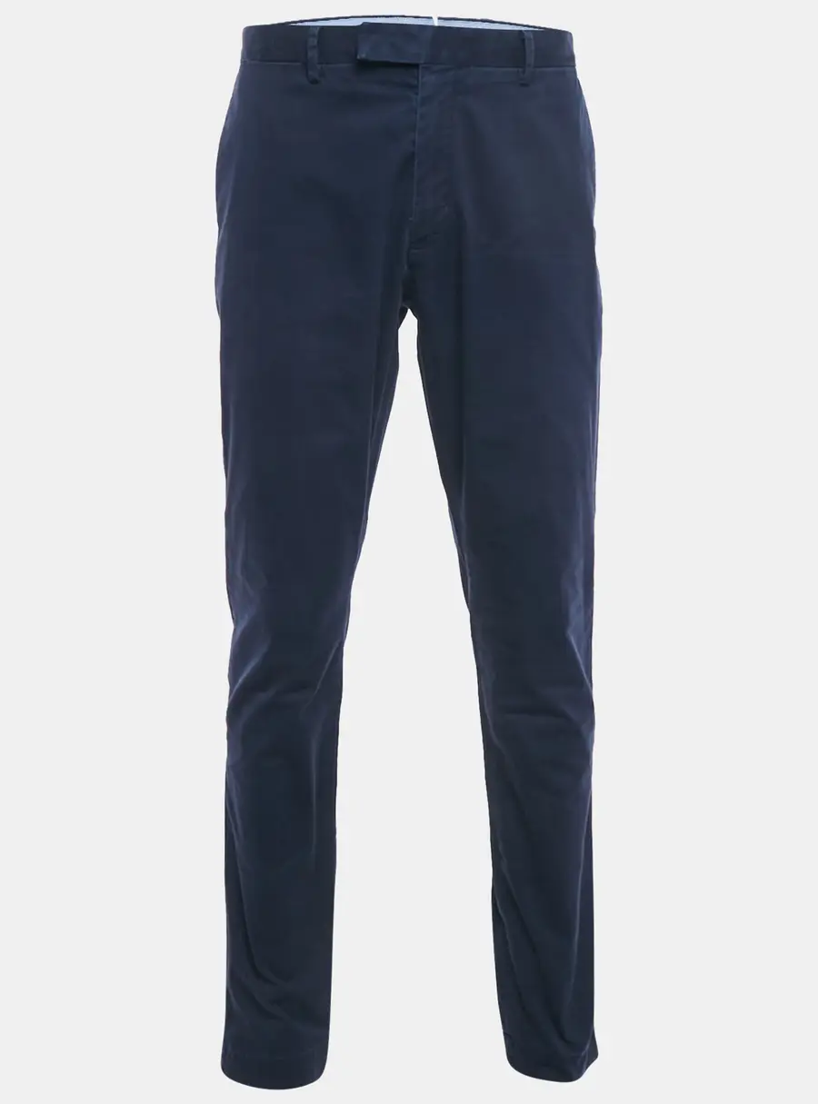 Polo Ralph Lauren Blue Cotton Stretch Slim Fit Trousers XL
