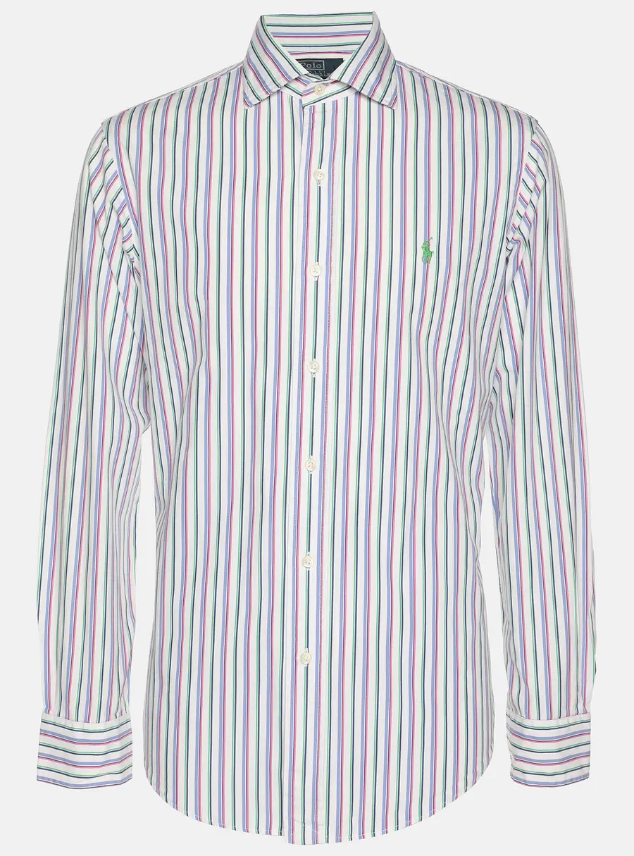 Polo Ralph Lauren Multicolor Stripe Cotton Long Sleeve Shirt S