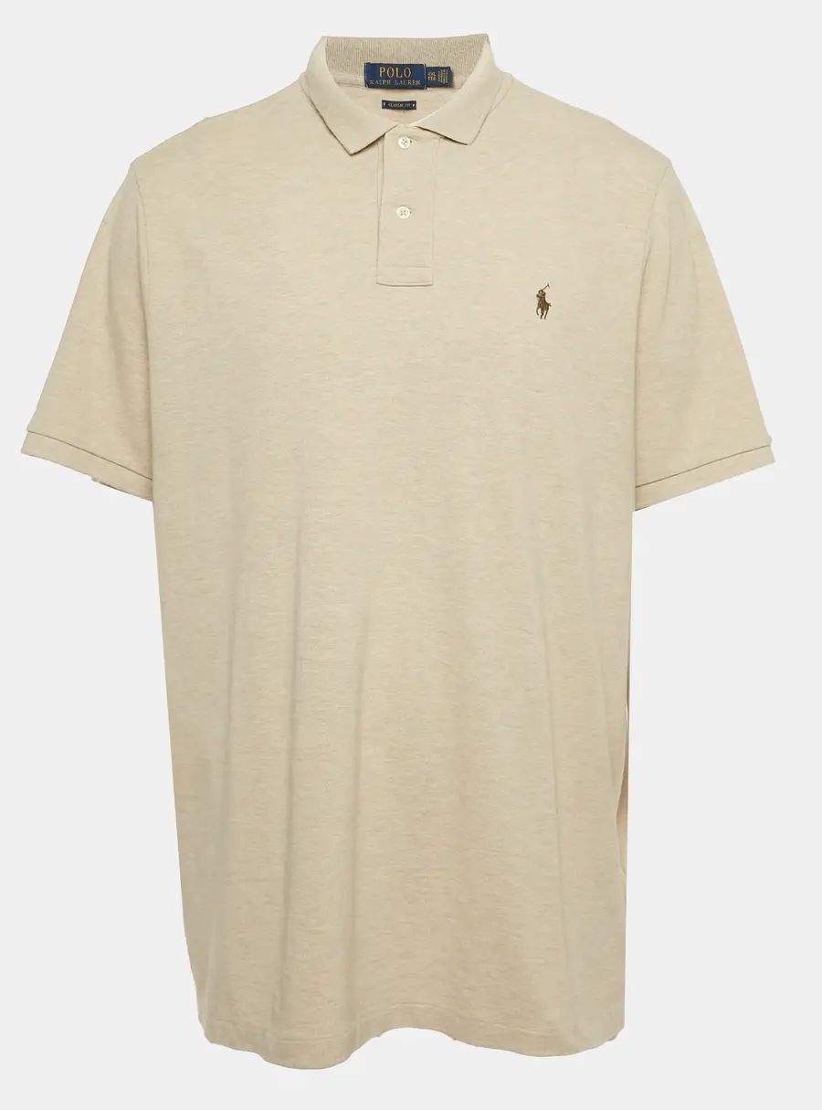 Polo Ralph Lauren Logo Embroidered Cotton Classic Fit Polo T-Shirt XXL