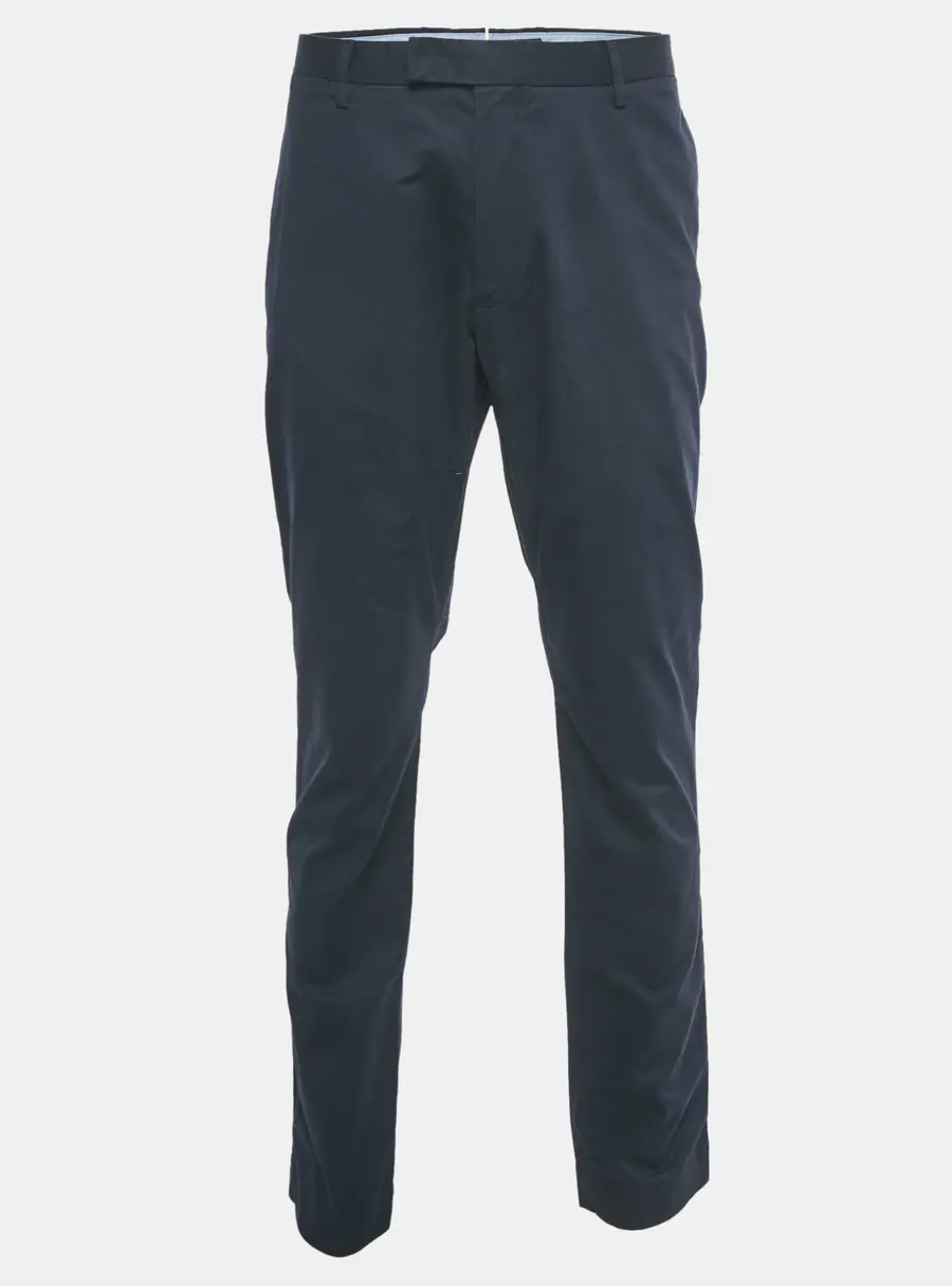 Polo Ralph Lauren Blue Cotton Formal Trousers XXXL