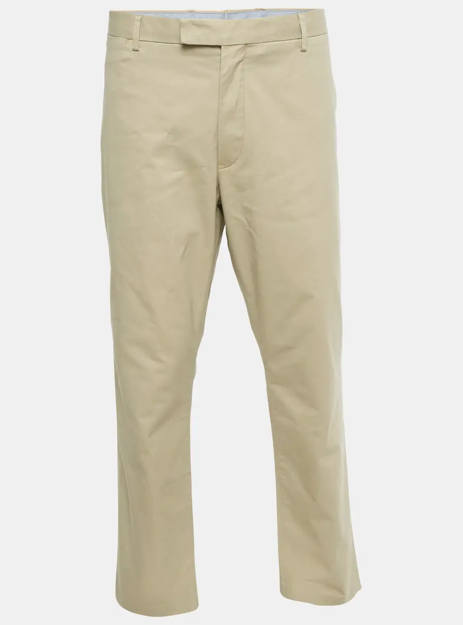 Polo Ralph Lauren Beige Cotton Stretch Slim Fit Pants XXXL