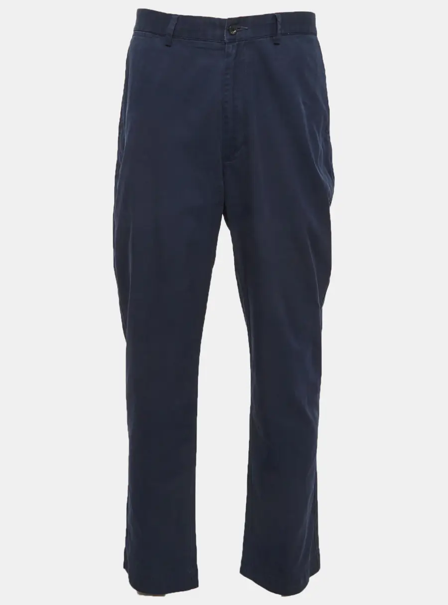 Polo Ralph Lauren Navy Blue Gabardine Regular Fit Pants XL