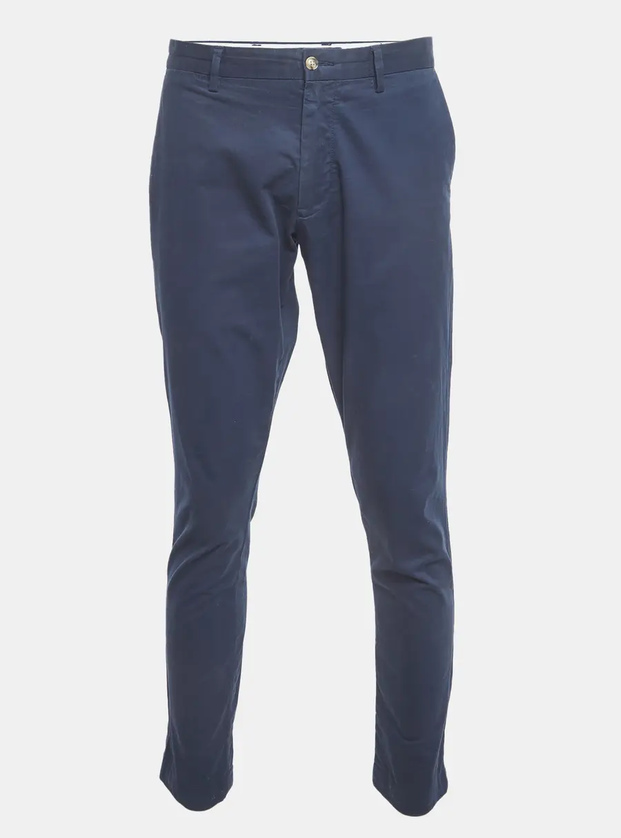 Polo Ralph Lauren Blue Gabardine Trousers L