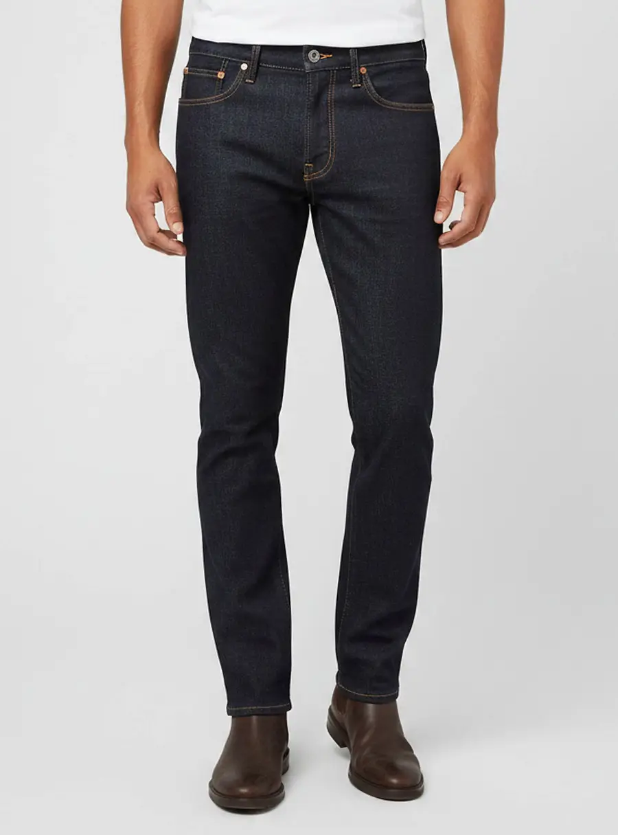 Polo Ralph Lauren Navy Blue Denim Sullivan Slim Jeans M/Waist 33"
