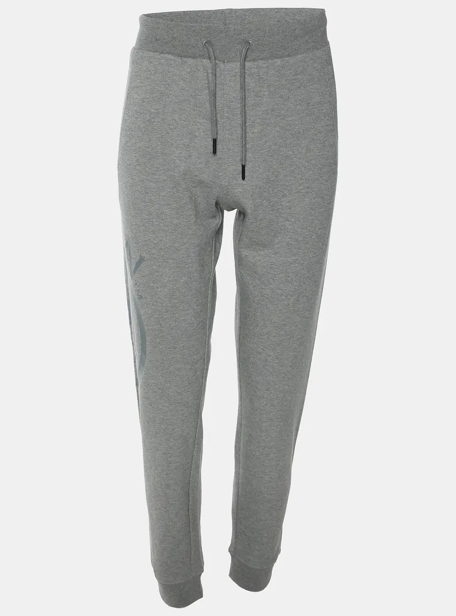Plein Grey Jersey Logo Print Jogger Pants L