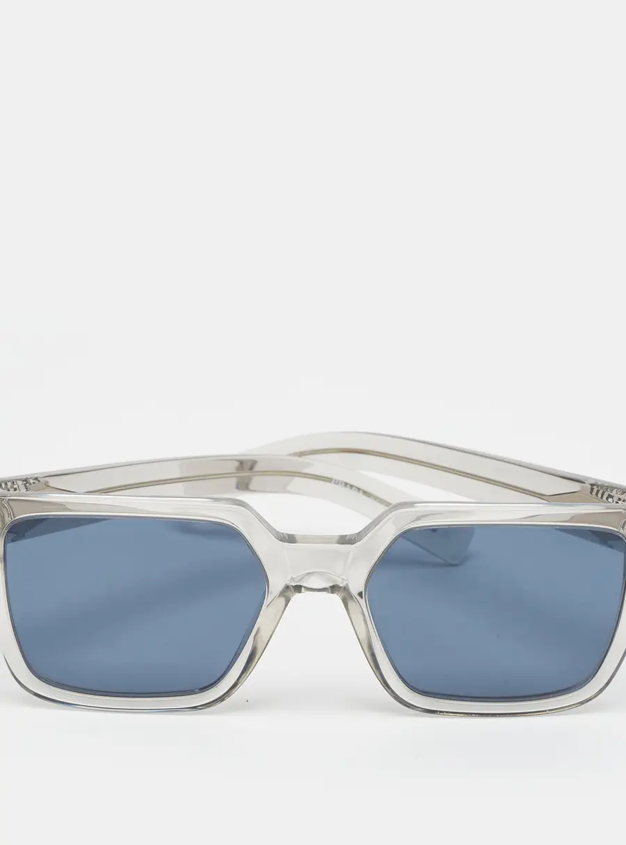 Prada Grey Gradient SPR 03Z Frame Square Sunglasses