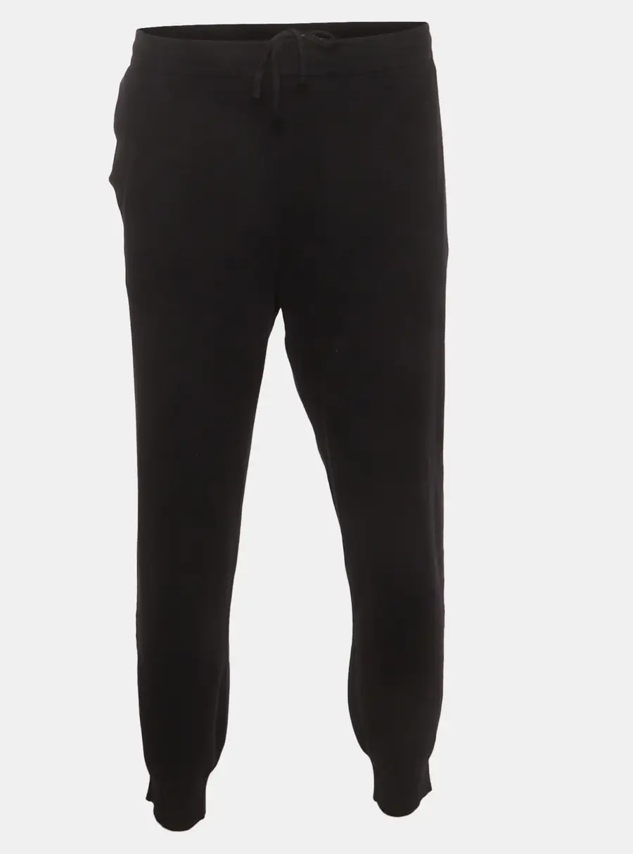 Prada Black Knit Elasticated Waist Joggers XXL