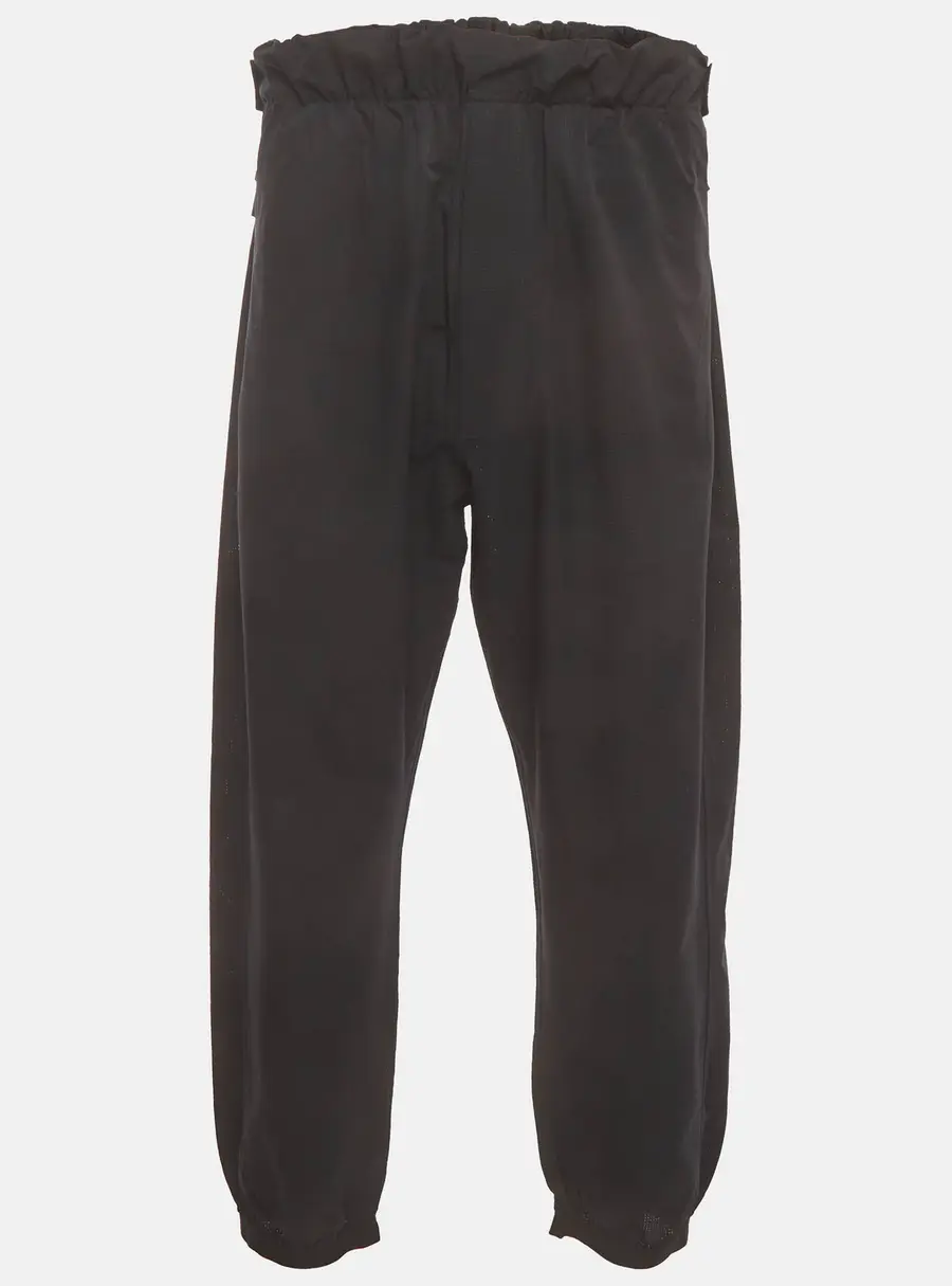 Prada Black Syntenic Elasticated Waist Jogger Pants XXXL