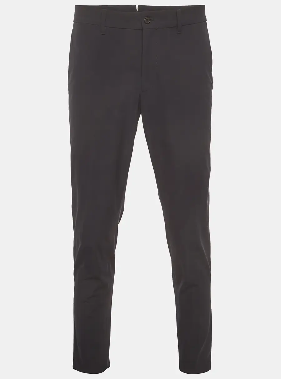 Prada Navy Blue Synthetic Slim Fit Trousers L