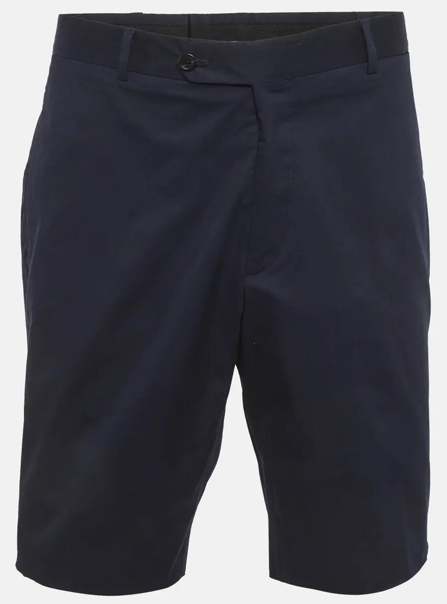 Prada Navy Blue Cotton Chino Shorts XXXL