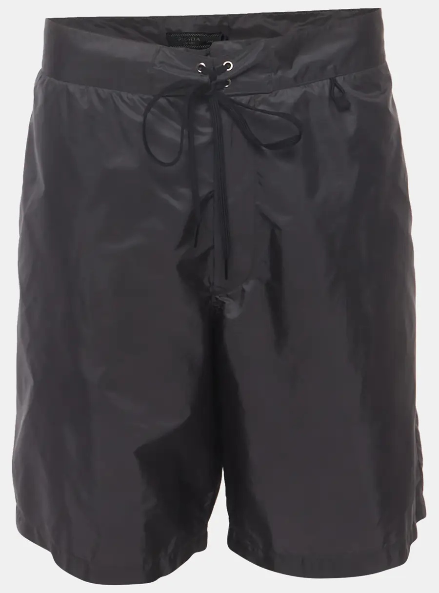Prada Grey Nylon Swim Shorts XXL