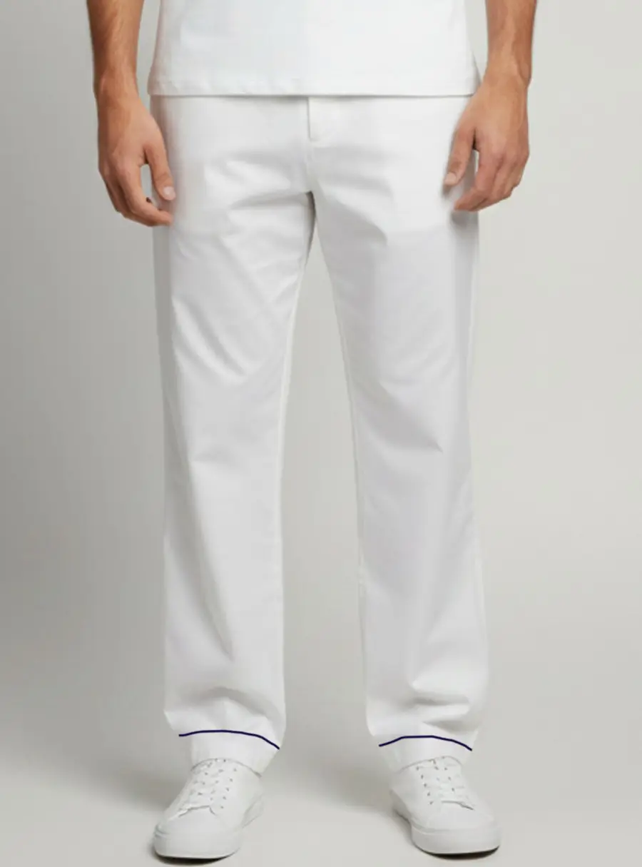 Prada White Cotton pajama Pants M