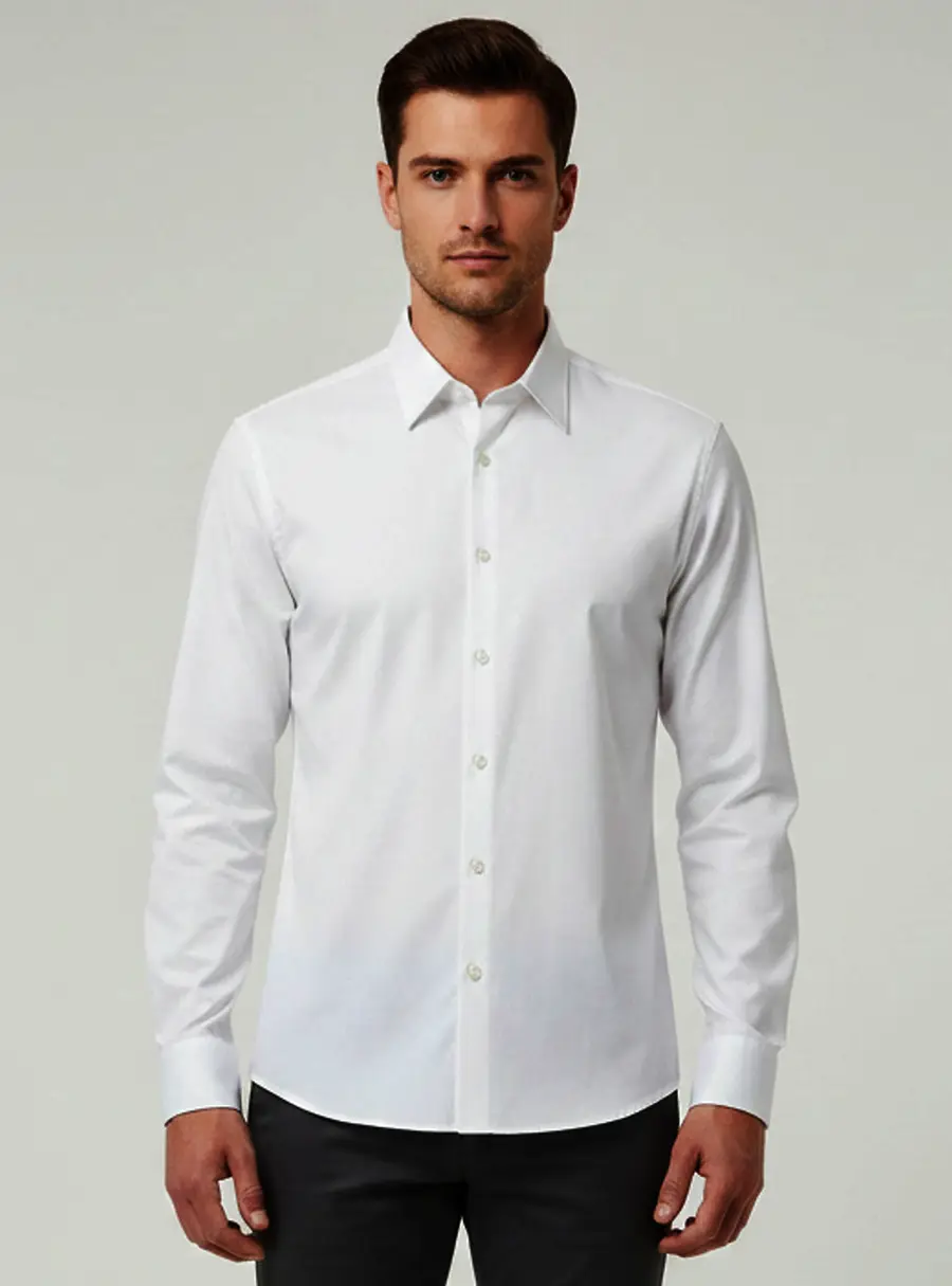 Prada White Cotton Button Up Shirt S