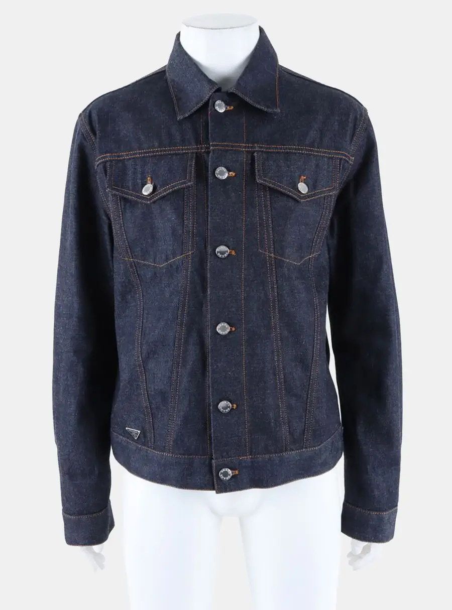 Prada denim jacket M