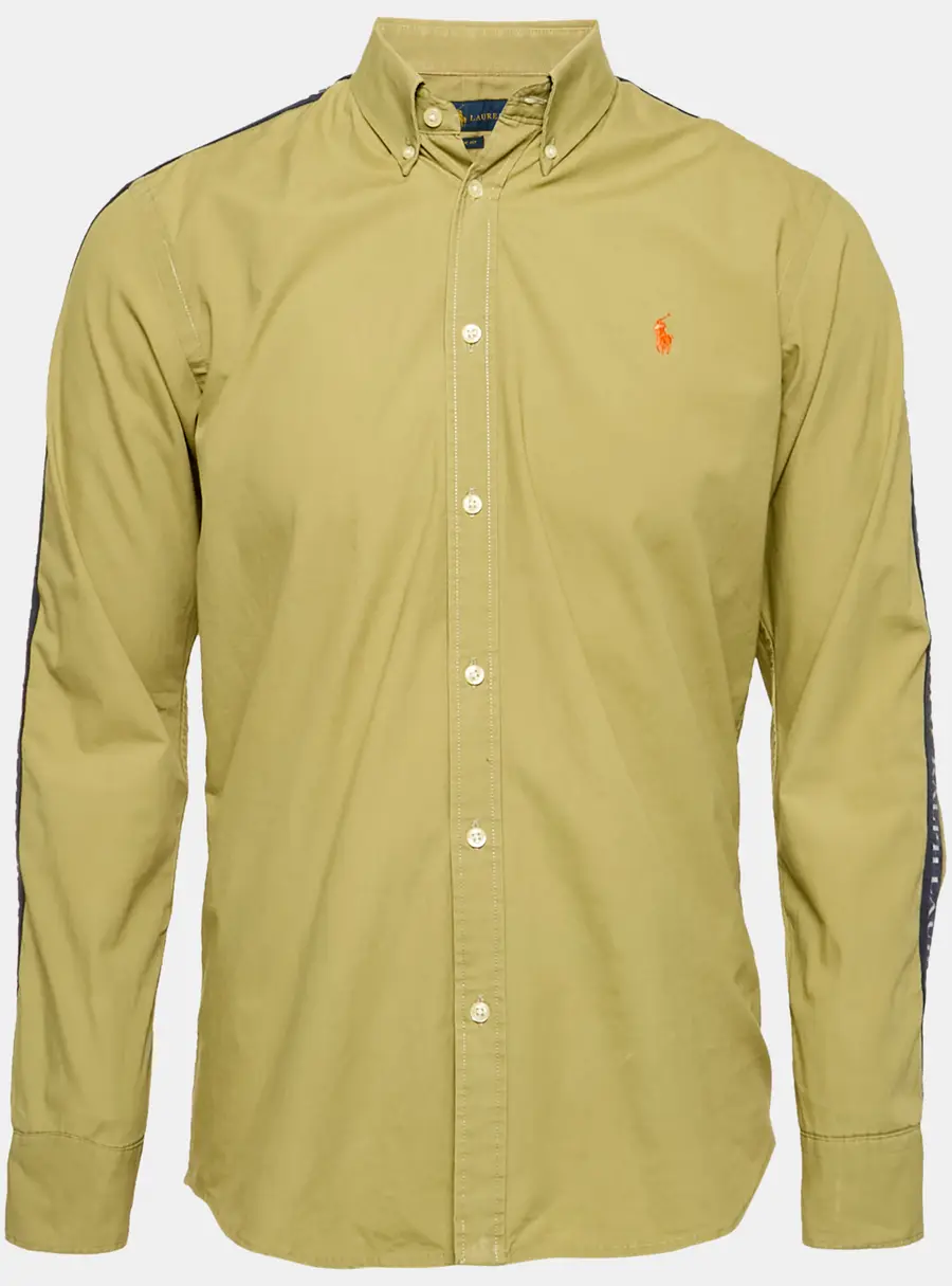 Ralph Lauren Green Cotton Classic Fit Shirt M