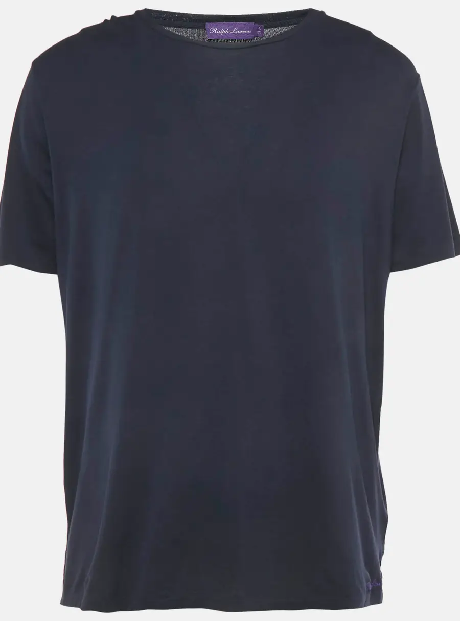 Ralph Lauren Purple Label Blue Jersey T-Shirt XL