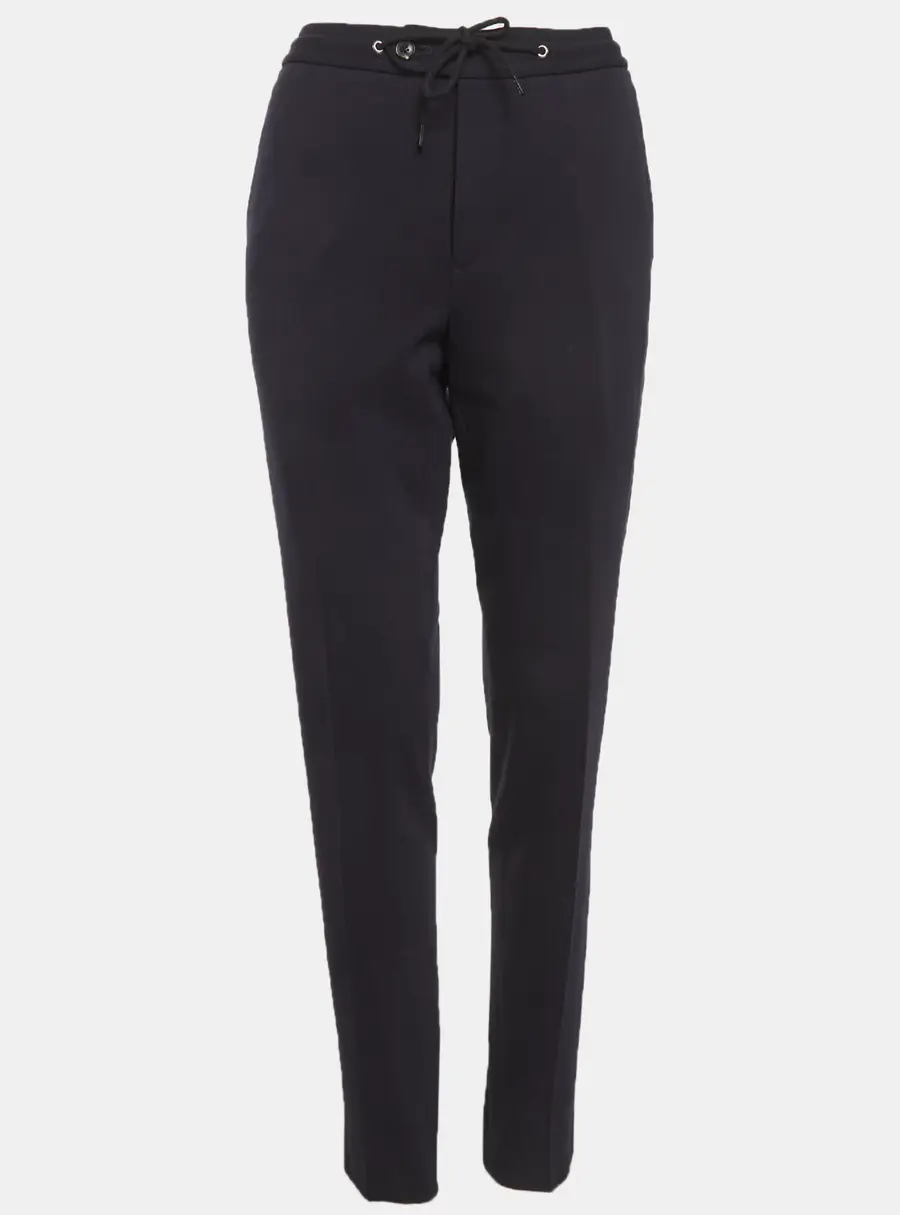 Reiss Navy Blue Jersey Drawstring Trousers S