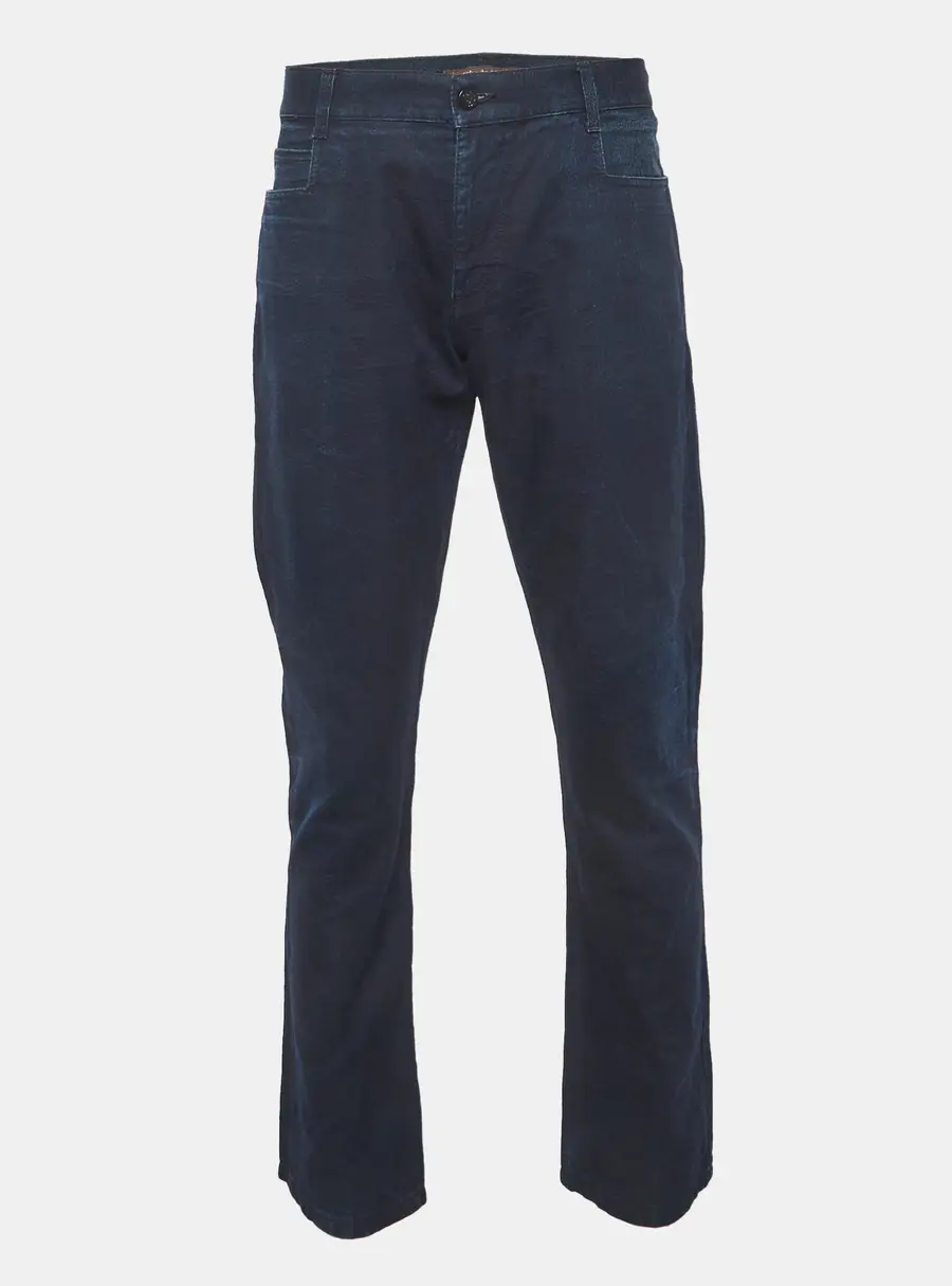 Roberto Cavalli Dark Blue Denim Straight Fit Jeans XXL/Waist 35"