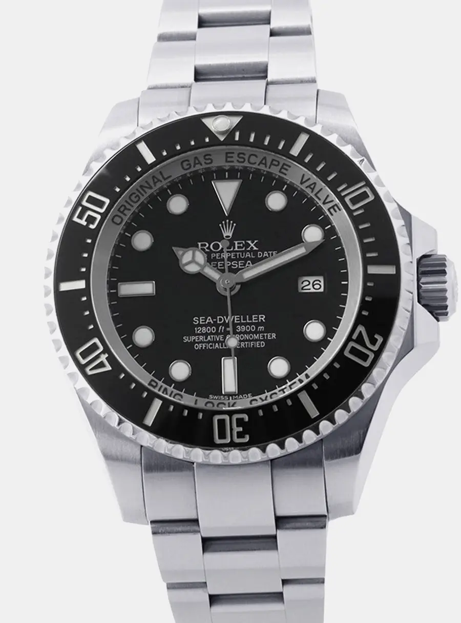Rolex Sea-Dweller Deepsea 116660 Black Stainless Steel Automatic Men's Watch 44mm