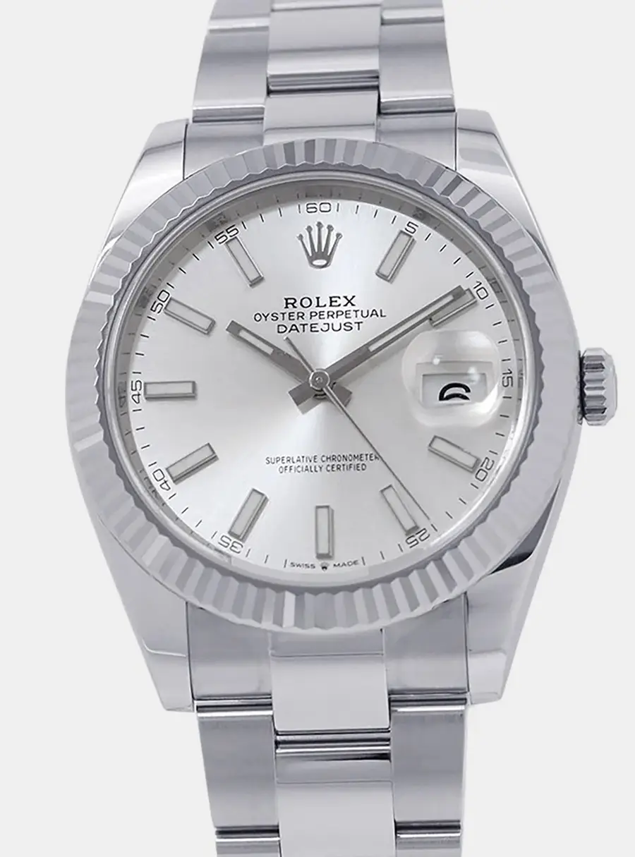 Rolex Datejust 126334 Silver Stainless Steel Automatic Men's Wristwatch 41mm