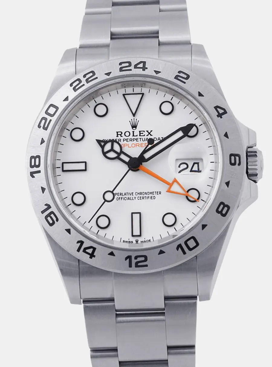 Rolex Explorer II 226570 White Stainless Steel Automatic Men's Wristwatch 42mm