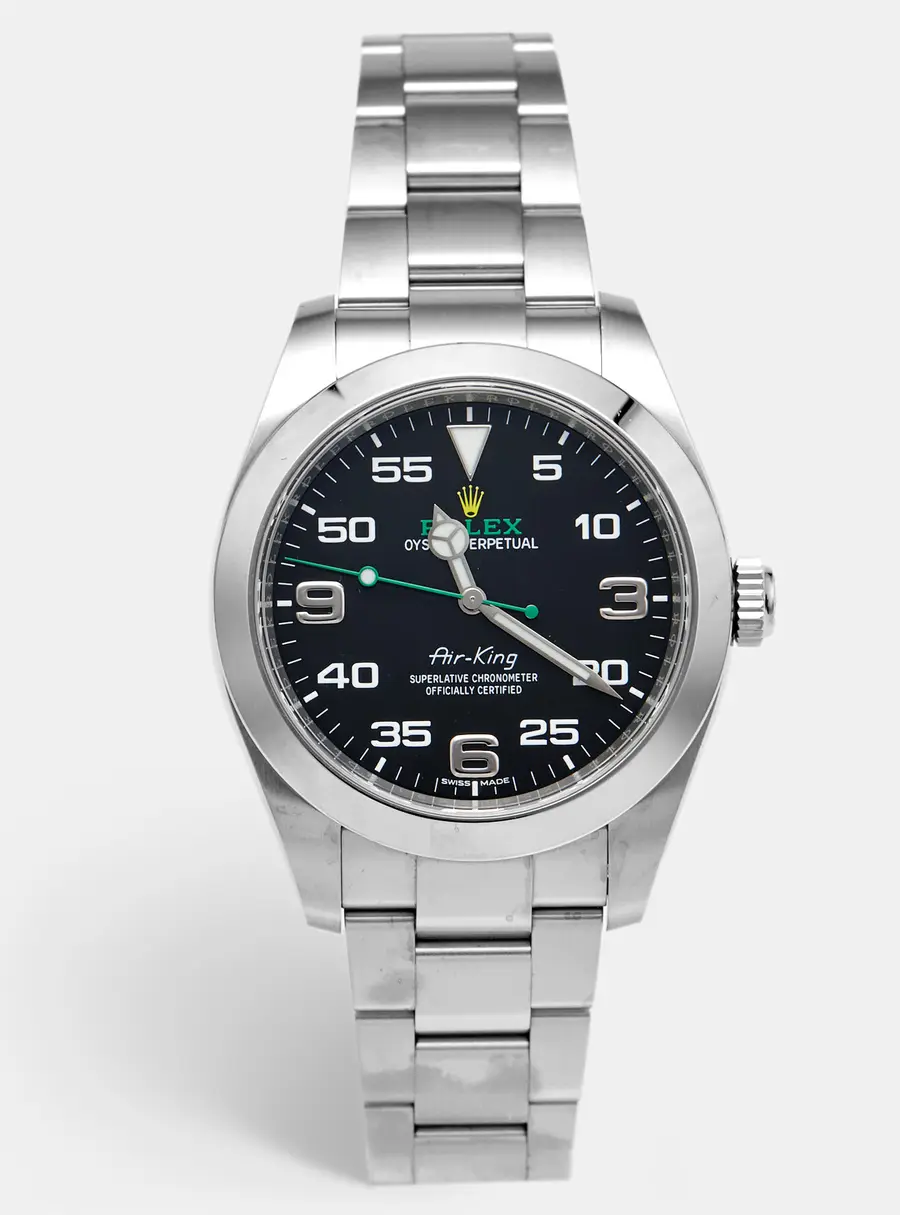 Rolex Air-King M116900-0001 Black Dial Oystersteel Men's Wristwatch 40 mm