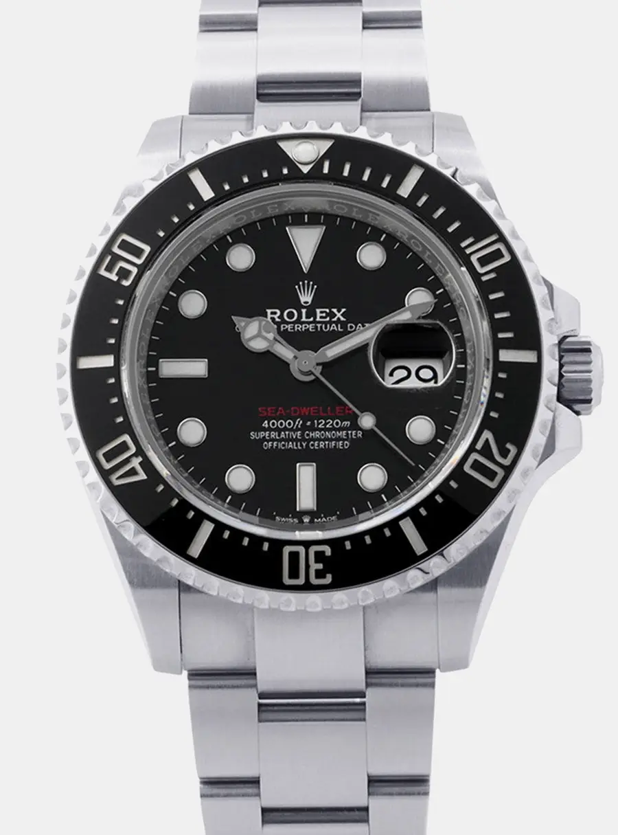 Rolex Sea-Dweller 126600 Black Stainless Steel Automatic Men's Wristwatch 43mm