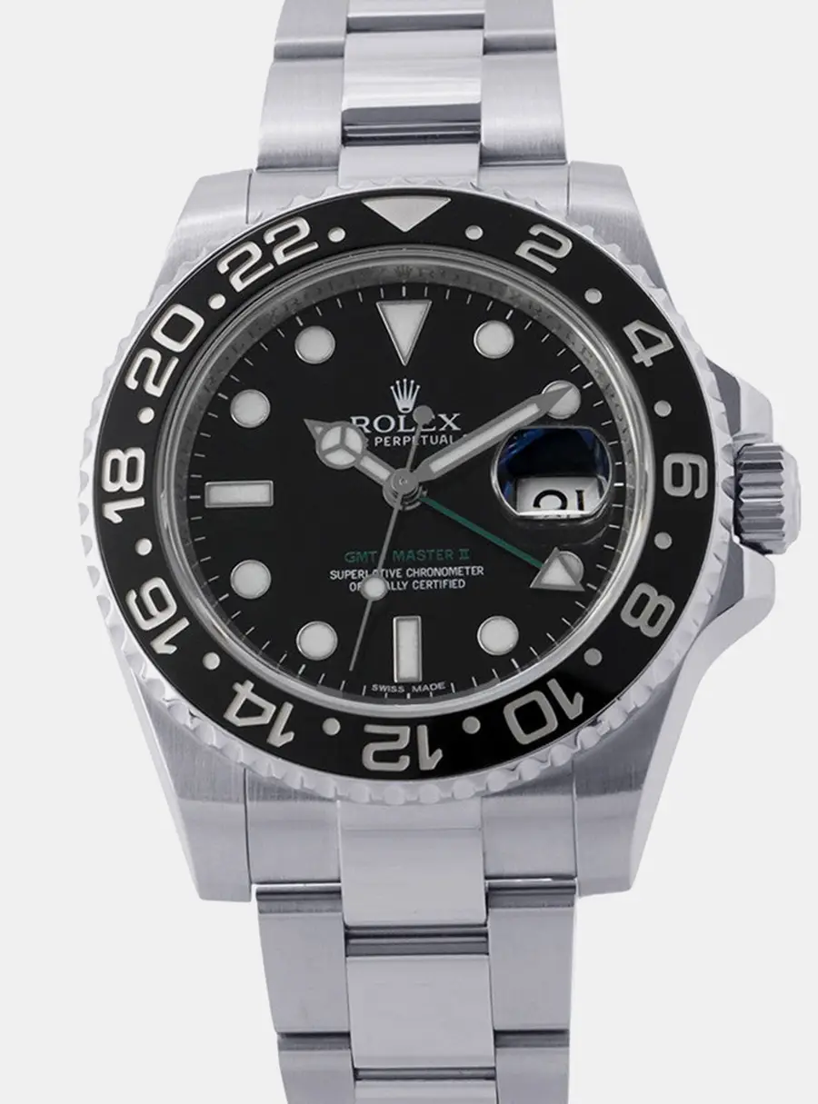 Rolex GMT-Master II 116710 Black Stainless Steel Automatic Men's Wristwatch 40mm