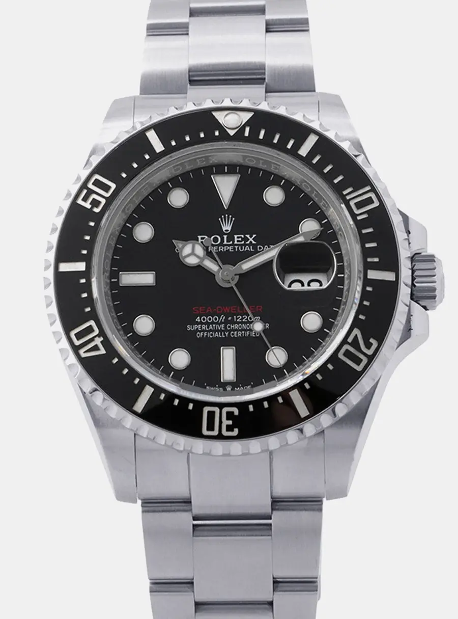 Rolex Sea-Dweller Deepsea 126600 Black Stainless Steel Automatic Men's Wristwatch 43mm