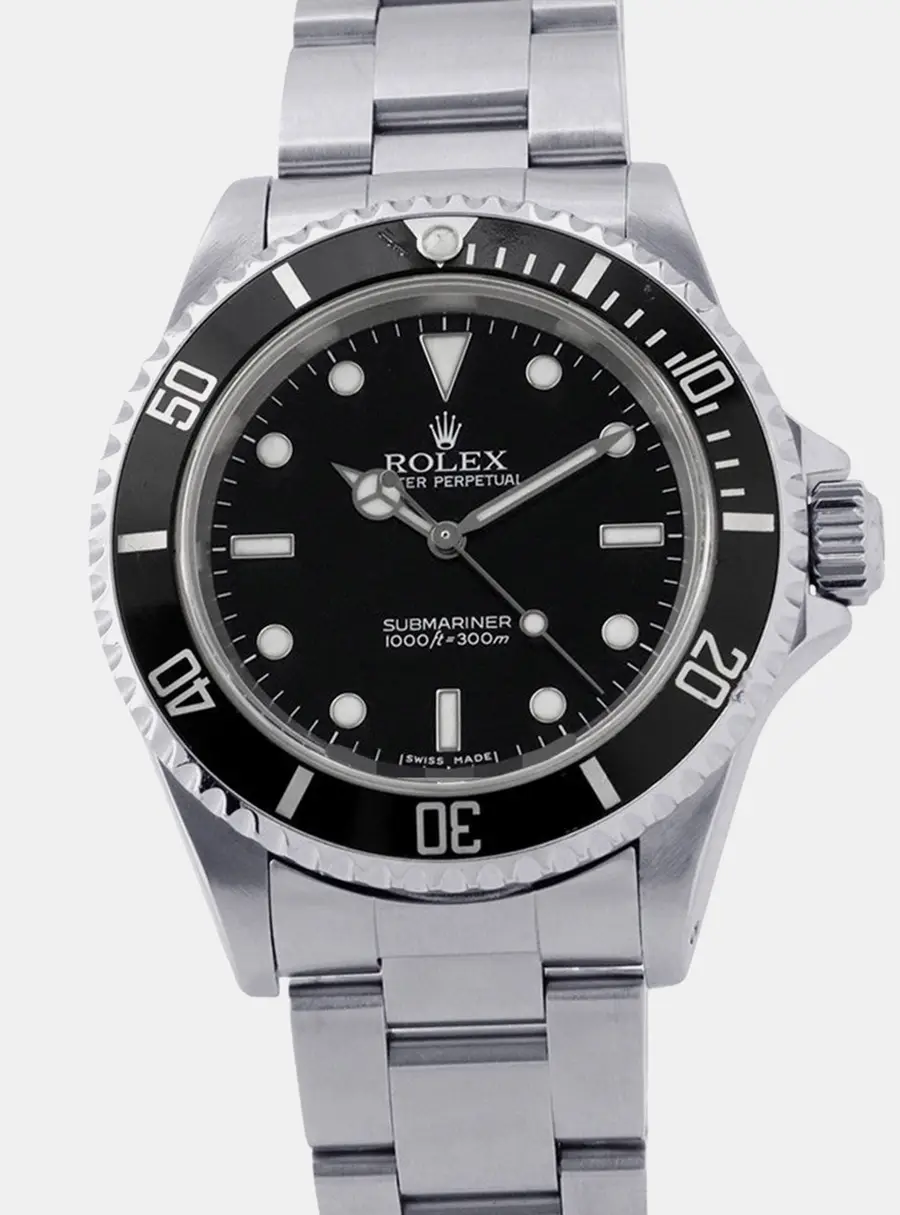 Rolex Submariner 14060M Black Stainless Steel Automatic Men's Wristwatch 40mm