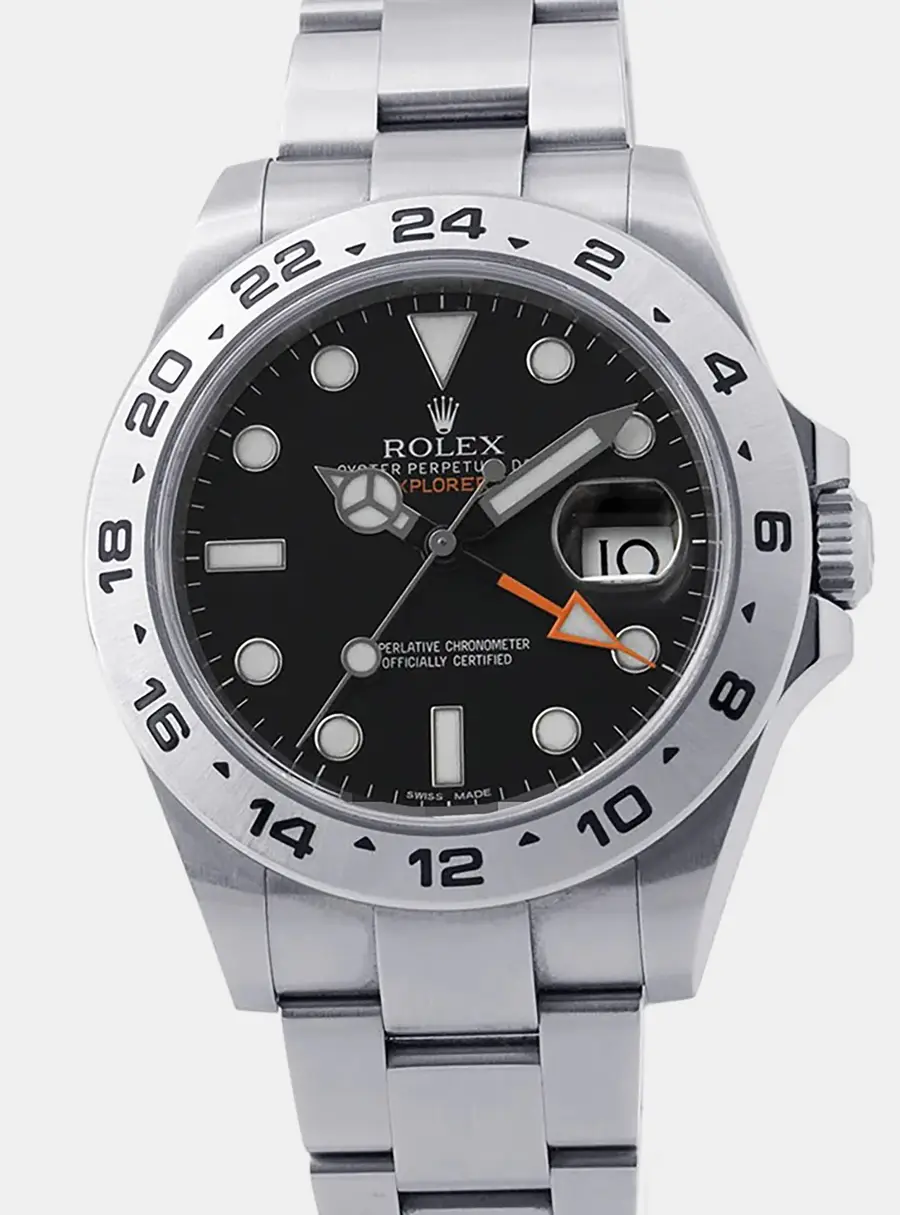 Rolex Explorer II 216570 Black Stainless Steel Automatic Men's Wristwatch 42mm