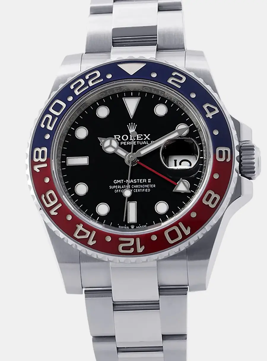 Rolex GMT-Master II 126710Blro Black Stainless Steel Ceramic Automatic Men's Wristwatch 40mm