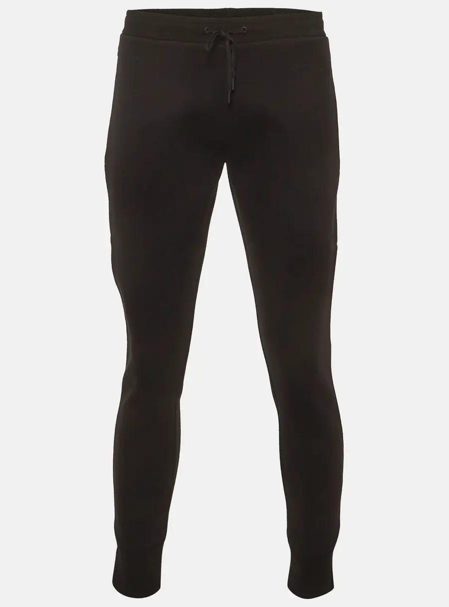 Sandro Black Technical Knit Zip Up Pocket Joggers M