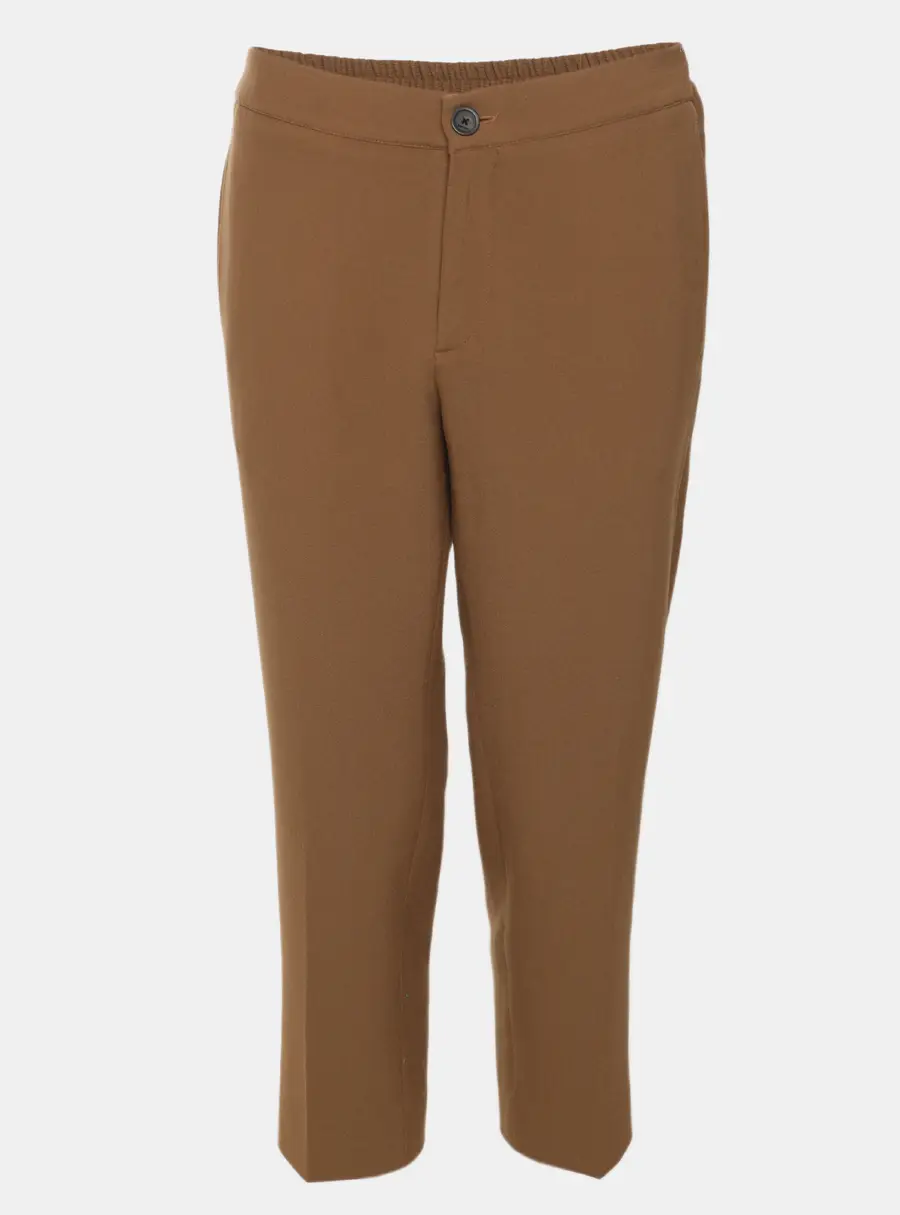 Sandro Brown Jersey Elasticated Pants XL