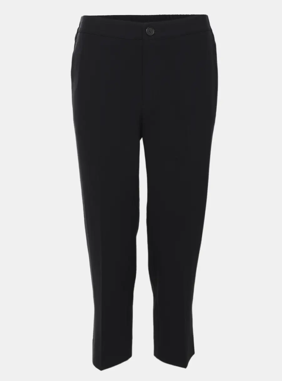 Sandro Navy Blue Jersey Elasticated Pants XL