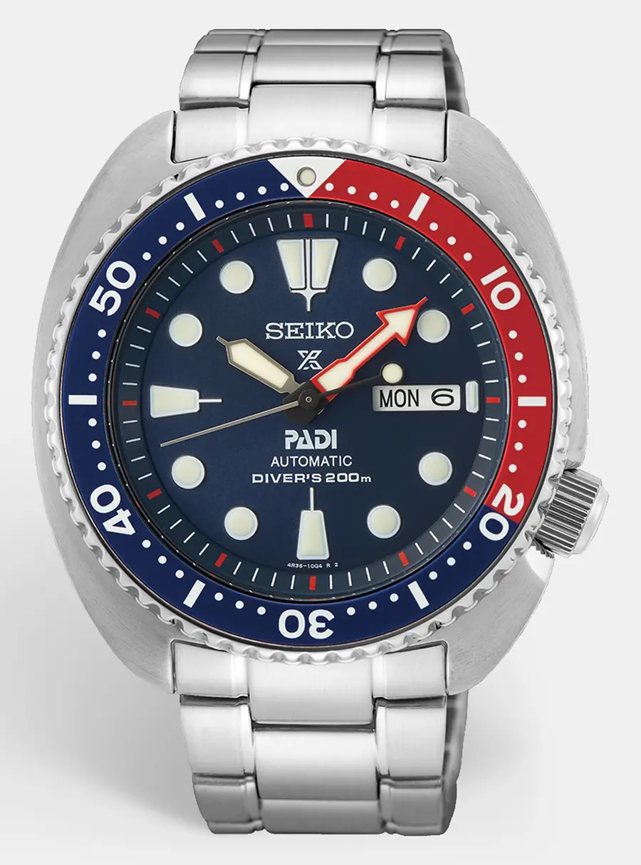 Seiko Prospex SRPE99K1 Blue Dial Stainless Steel Men's Wristwatch 45mm
