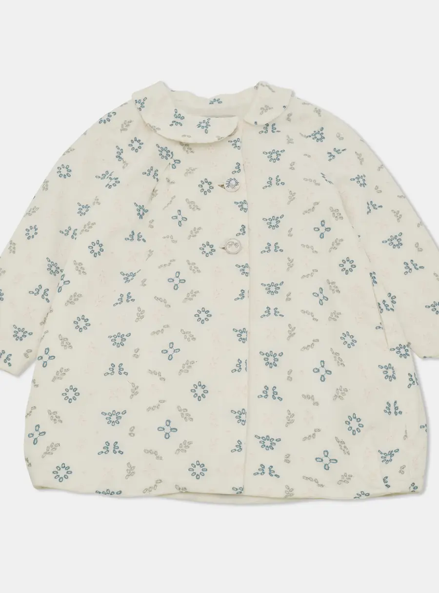 Baby Dior White Cotton A-Line Dress 2-3 Yrs