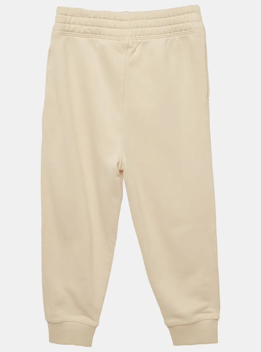 Burberry Children Cream Logo Embroidered Cotton Jackson Joggers 8Yrs