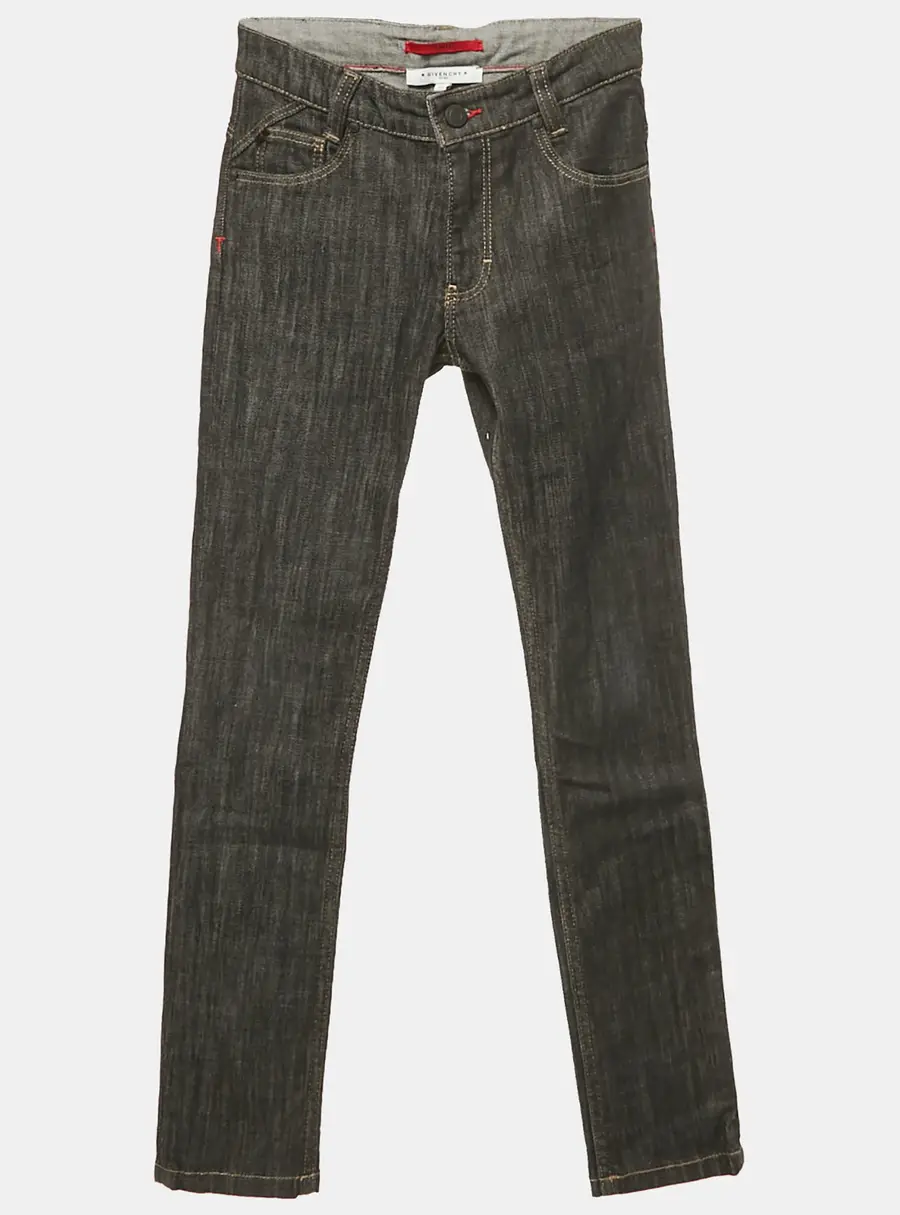 Givenchy Kids Grey Denim Slim Fit Jeans 10 Yrs Waist 25"