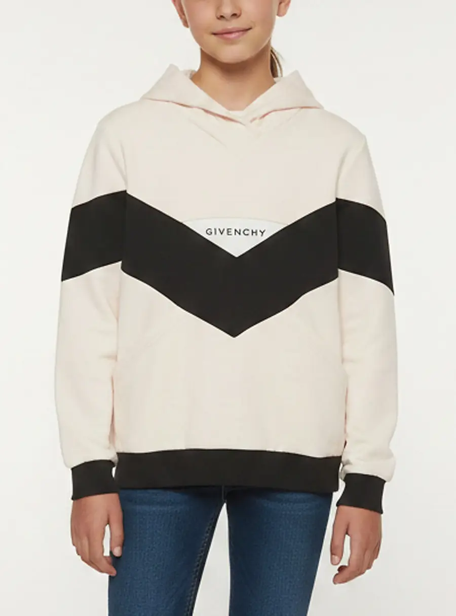 Givenchy Pink Cotton Blend Long Sleeve Hoodie 10 Yrs