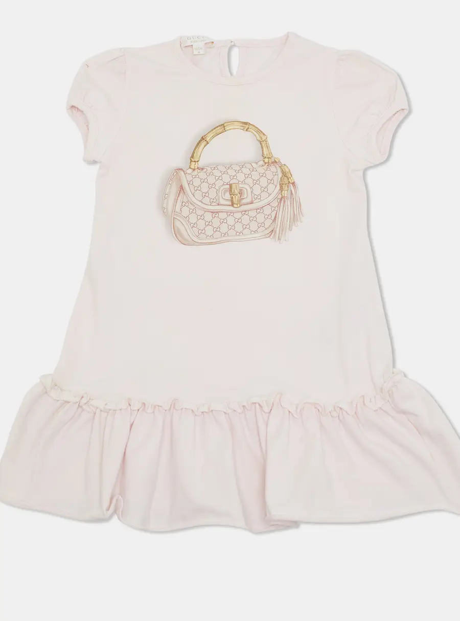 Gucci kids Pink Crossbody Bag Print Aigner Girls Dress 18-24 M