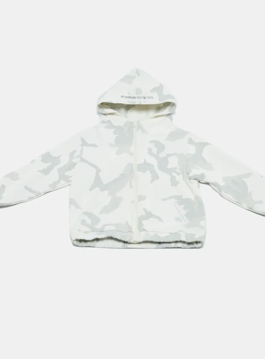 Dolce & Gabbana Grey Camouflage Cotton Zip-Up Jacket 6 Yrs